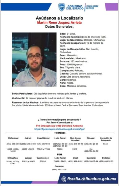 Sin resultado búsqueda de Rene Jáquez: Portillo