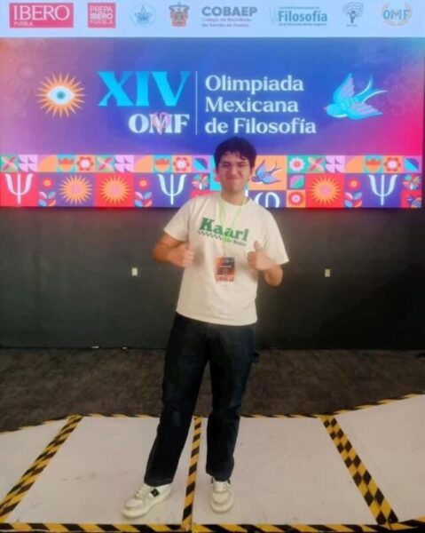 Destacan estudiantes del CBTIS 122 en Olimpiada Mexicana de Filosofía