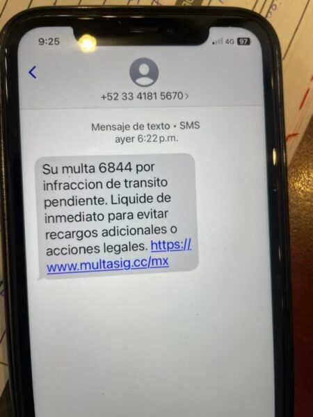 Alertan por falsas multas de tránsito en Cuauhtémoc