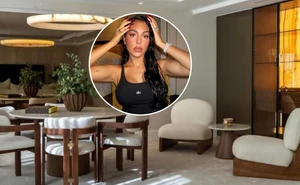 Así es la casa de lujo de la modelo Georgina Rodríguez, la pareja de Cristiano Ronaldo