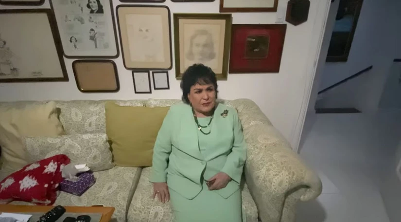 Así lucía la casa de Carmen Salinas. Foto: Cortesía