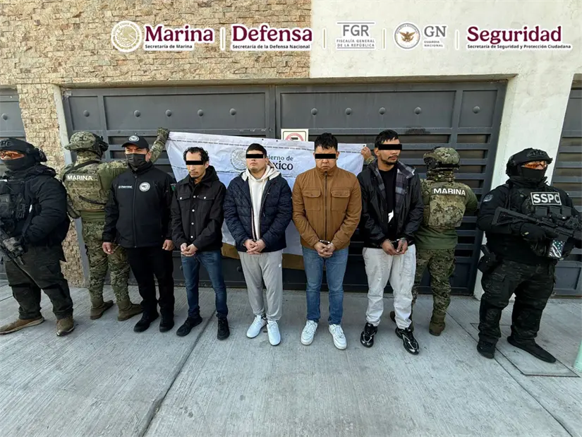 Autoridades federales detienen en Querétaro a 30 integrantes de célula criminal dedicada al narcomenudeo y reclutamiento