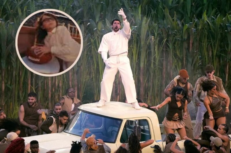 ¿Por qué había un niño dormido en sillas en el show de Bad Bunny?