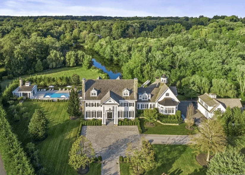 Casa de Thalía en Greenwich. Foto: cortesía.