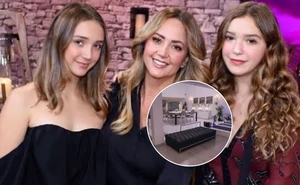 Por dentro: la elegante casa donde vive Andrea Legarreta con sus hijas en Pedregal