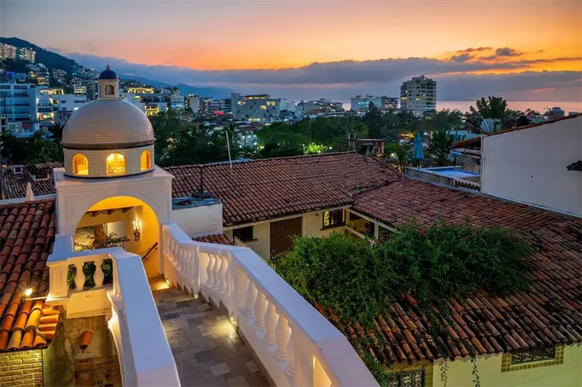Casa de Elizabeth Taylor y Richard Burton en Puerto Vallarta. Foto: Casa Kimberly
