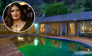 La lujosa casa de Salma Hayek en Hollywood que se puede rentar