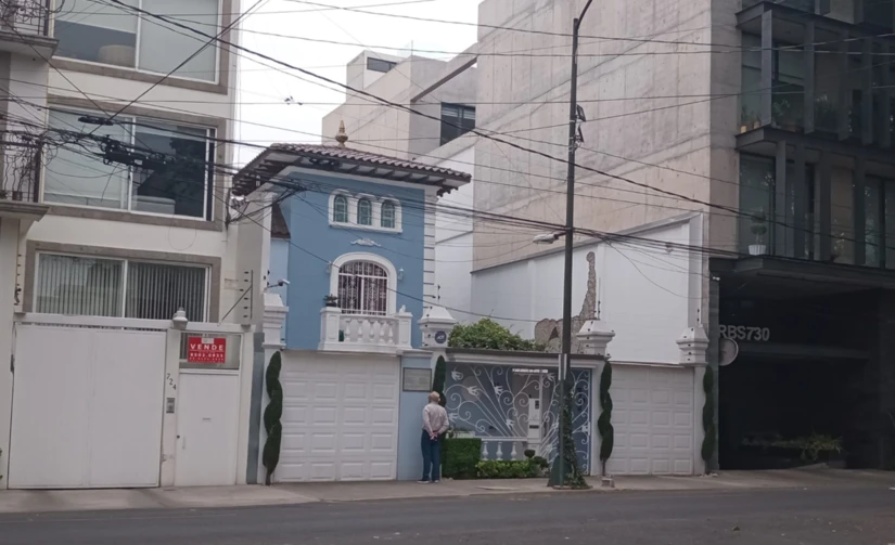 Casa de Pedro Infante en la colonia Narvarte. Foto: cortesía.