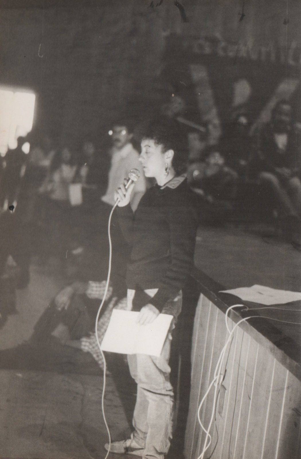 Claudia Sheinbaum durante su época de estudiante.