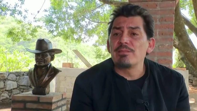 José Manuel Figueroa heredó la casa y se hizo cargo de restaurarla. Foto: Especial