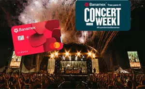 Cómo conseguir boletos 2x1 para más de 100 conciertos en México