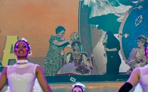 Mazatlán vive una noche de fantasía durante la coronación de la Reina Infantil, Eeilen I y Noelia I, Reina de la Poesía