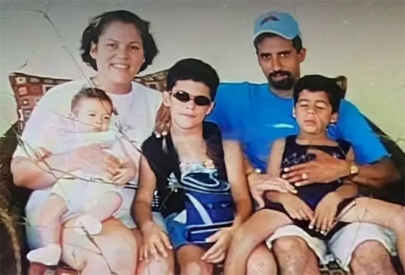 Familia de Bad Bunny. Foto: cortesía.