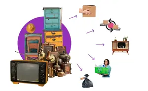 Las 5 opciones para deshacerte de muebles y objetos que ya no necesites en casa