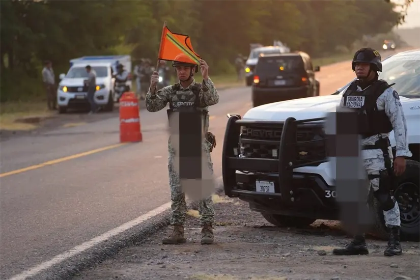 Fuerzas federales mantienen labores de vigilancia en zonas clave de Michoacán. Foto: Cortesía