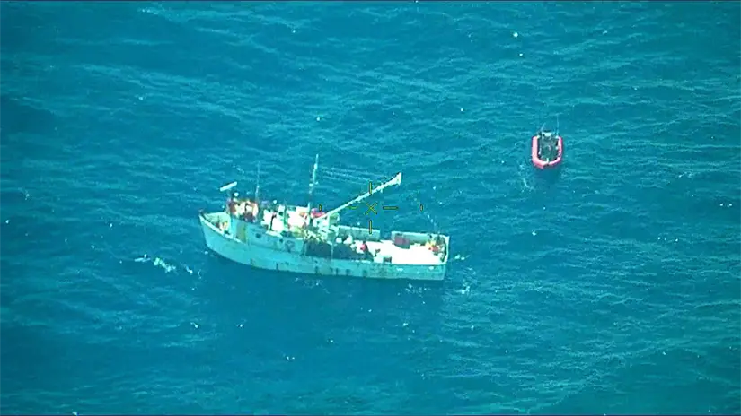 Histórico aseguramiento marítimo incautan toneladas de droga en operación binacional