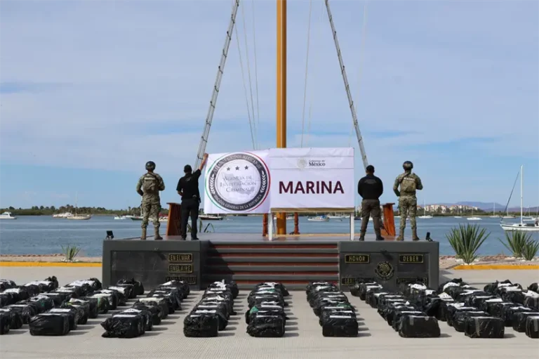Armada de México y EU asestan fuerte golpe al narcotráfico en el Pacífico