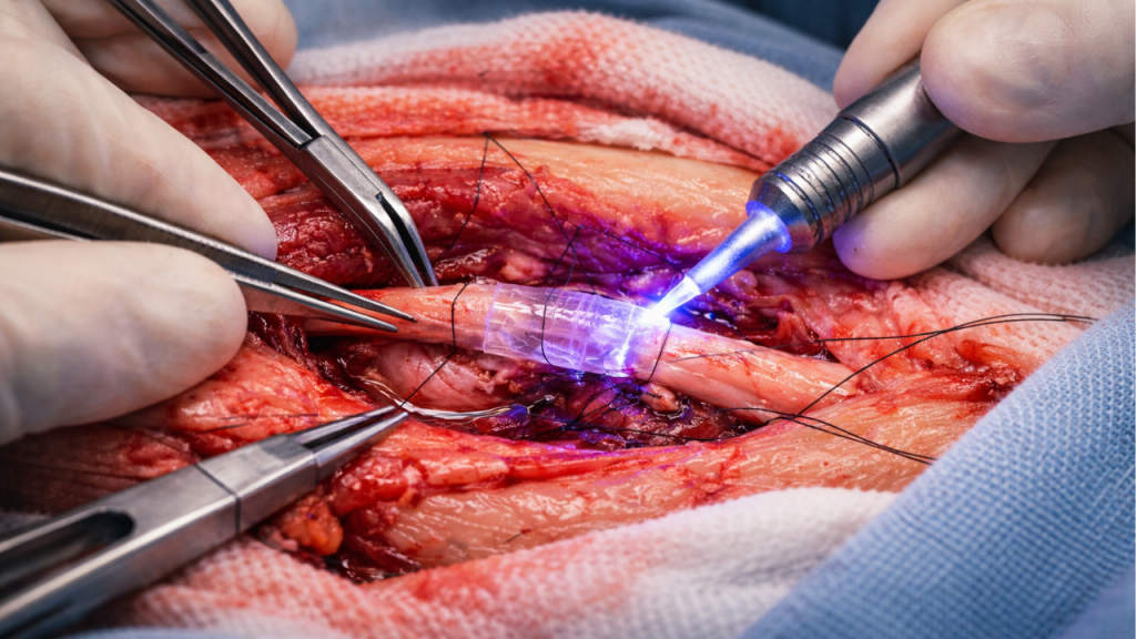 La FDA autoriza un polímero activado por luz para reparar nervios sin suturas 3 polimero - polimero