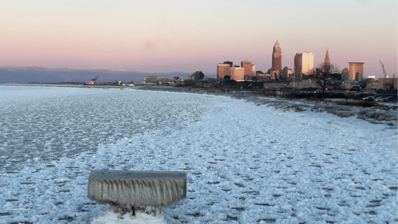 El lago Erie podría alcanzar una cobertura de hielo del 100% a medida que se estrecha la ventana de congelación