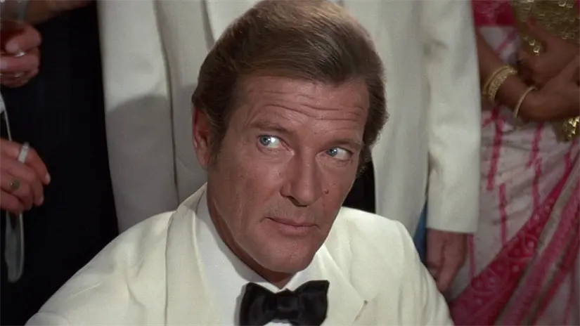 Roger Moore fue el segundo Bond. Foto: Cortesía
