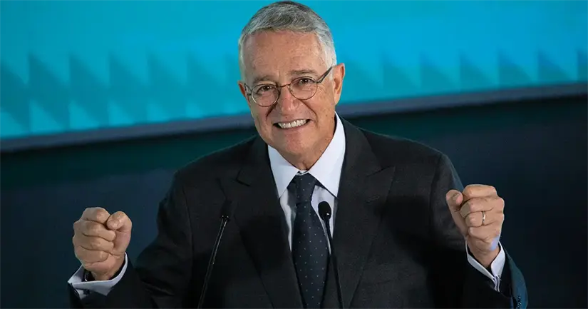 Salinas Pliego y familia quedaron en el quinto lugar. Foto: Cortesía