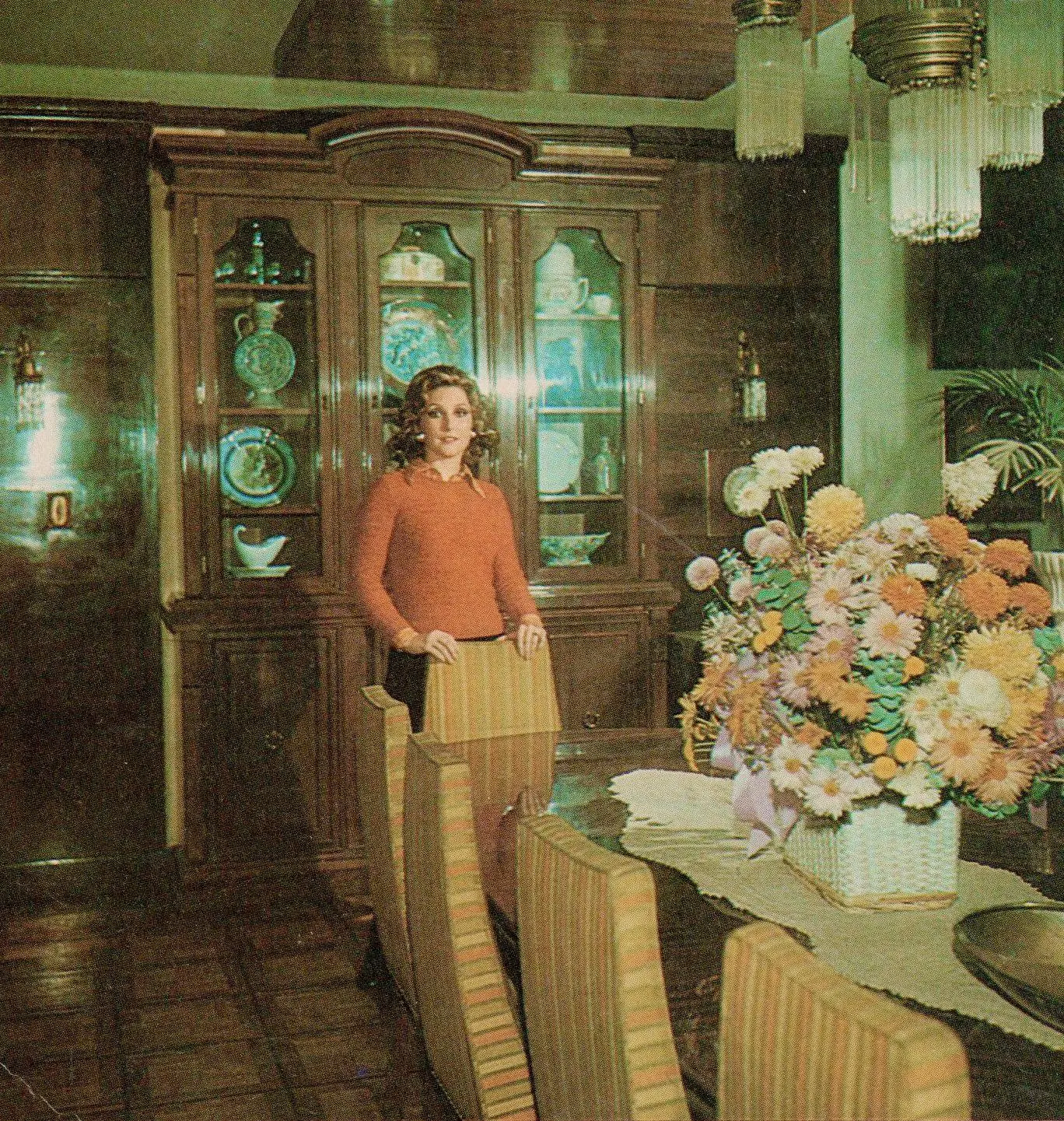 La casa tenía espacios amplios para invitados y familiares. Foto: Cortesía