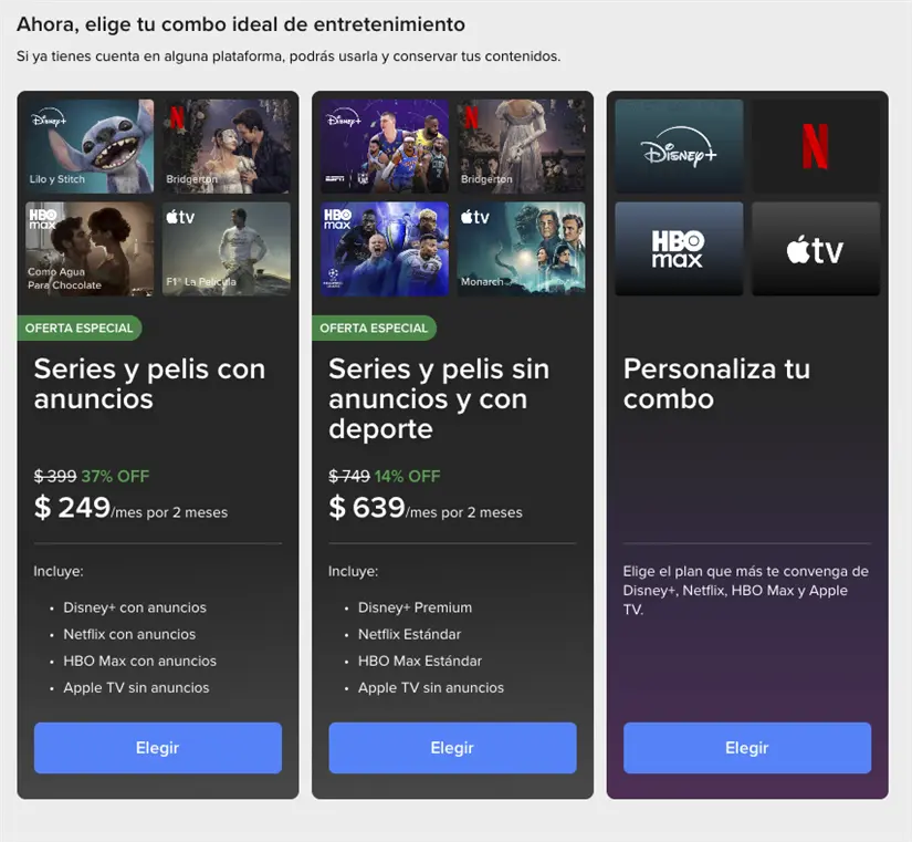 Planes de Mega Meli+. Foto: Cortesía