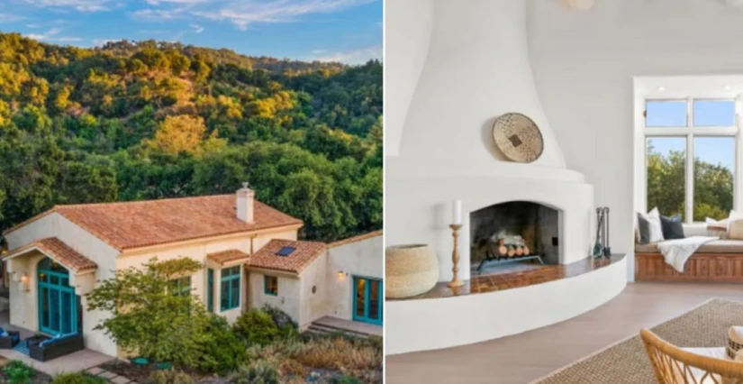 La casa de lujo de Eiza González en California. Foto:  @upmarket.mediae. 