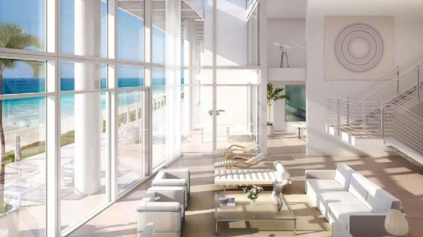 La mansión de Thalía en Miami. Foto: Cortesía