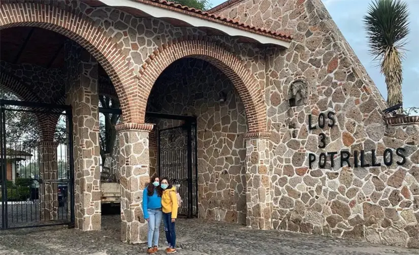 Rancho de Vicente Fernández, Los Tres Potrillos. Foto: cortesía.