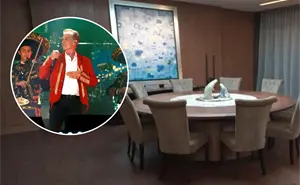 FOTOS: Así es la mansión del cantante Emmanuel, con una gran cocina y una capilla