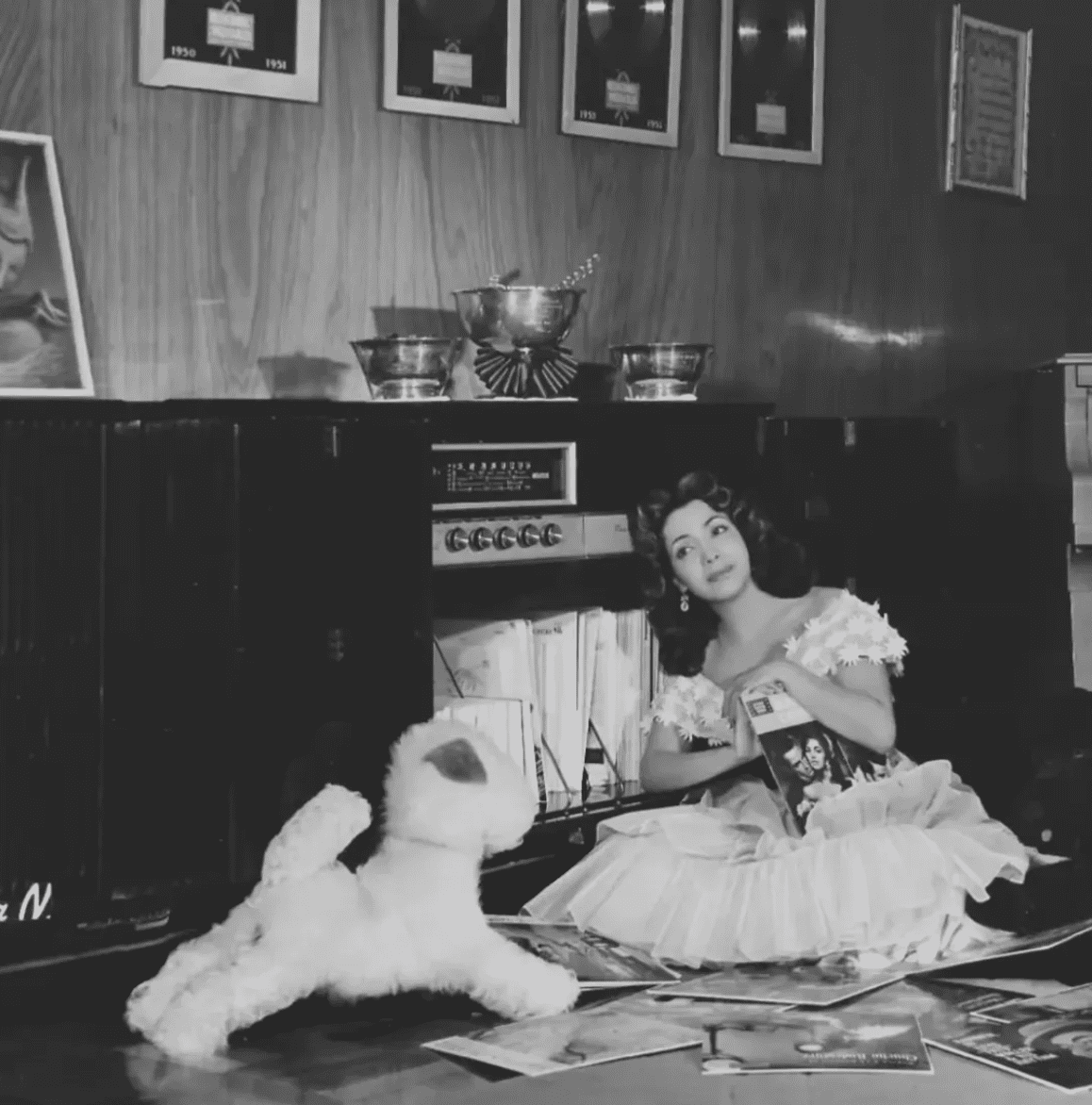 María Victoria de joven. Foto: cortesía.