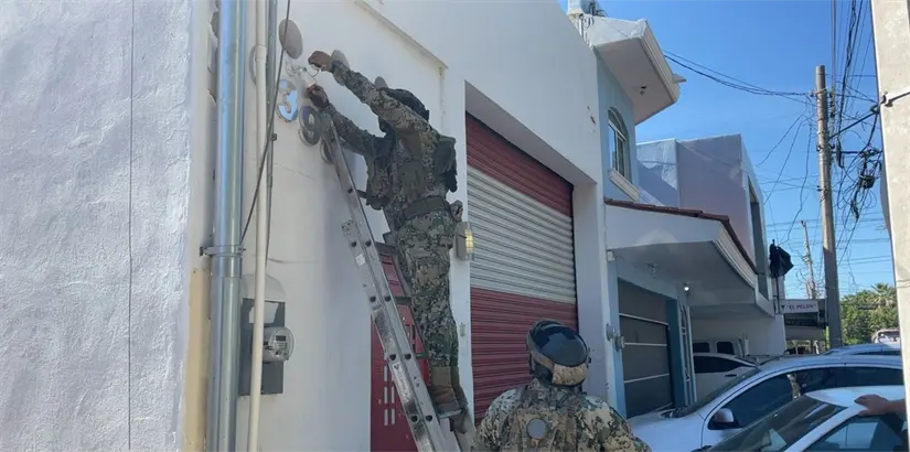 Marina desmantela 39 cámaras del crimen organizado en Culiacán