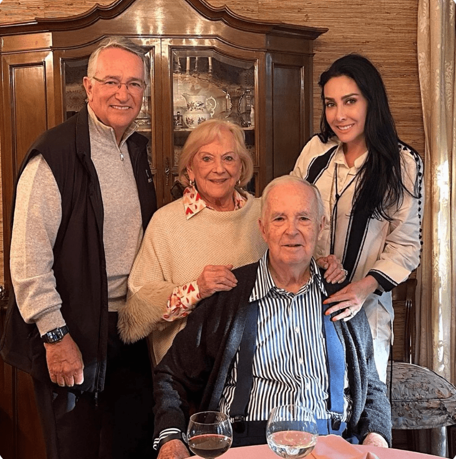 Padres de Ricardo Salinas Pliego. Foto: cortesía.