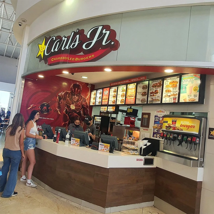 Promoción de hamburguesas en Carl’s Jr. este 14 de febrero. Foto: Cortesía