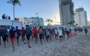 Salvavidas de Mazatlán se preparan para el periodo vacacional de Semana Santa