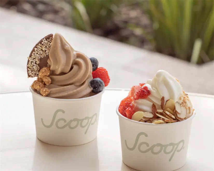 Scoop Frozen Yogurt. Foto: cortesía.