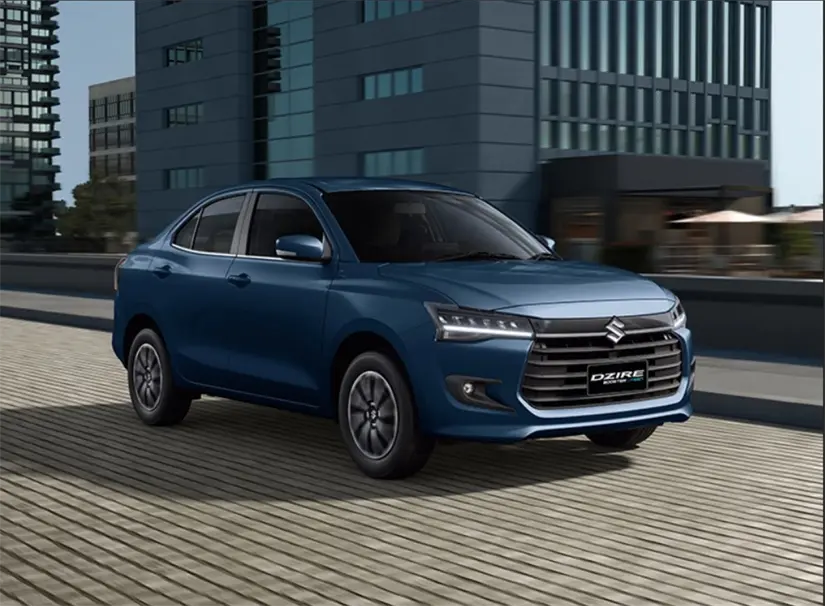 Suzuki Dzire con tecnología BoosterGreen que ayuda a reducir las emisiones de CO2. Foto: Cortesía