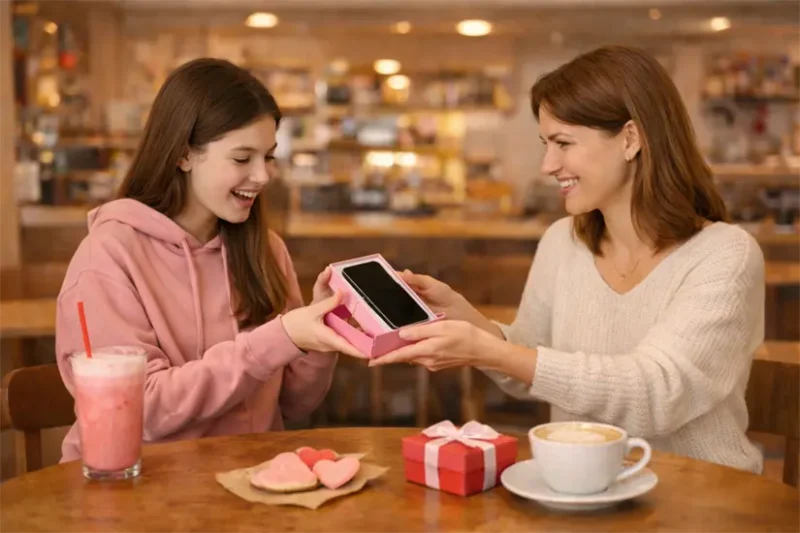 Qué considerar antes de regalar un celular este San Valentín.