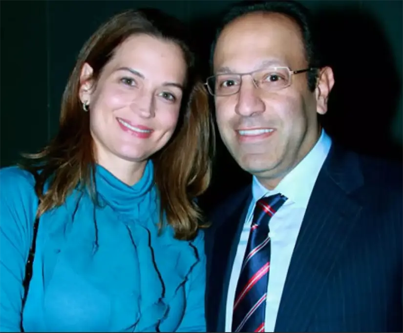 Ximena Serrano Cuevas y Marco Antonio Slim Domit. Foto: cortesía.