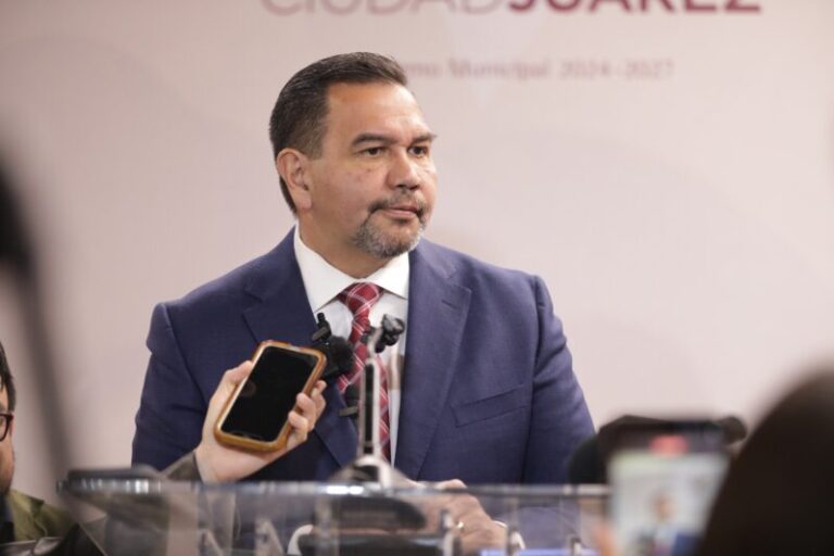 Anuncia Pérez Cuéllar inversión federal para ciudad Juárez