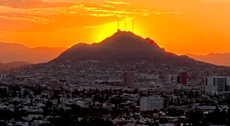 Calor intenso este lunes en la ciudad de Chihuahua