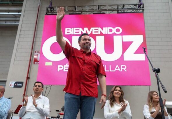Cruz Pérez Cuéllar amplía su presencia en la capital y toma ventaja en la ruta rumbo a 2027