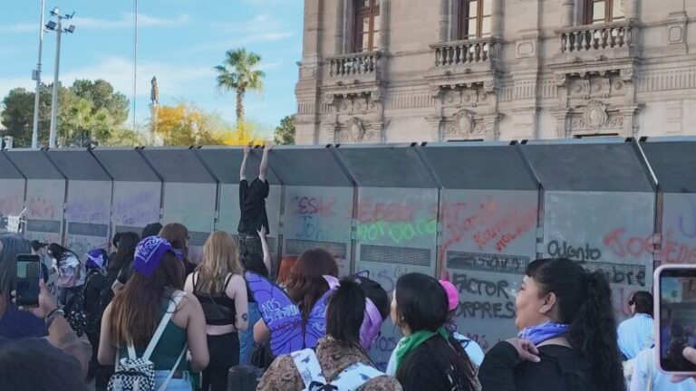 Saldo blanco tras llegada del contingente del 8M a Palacio