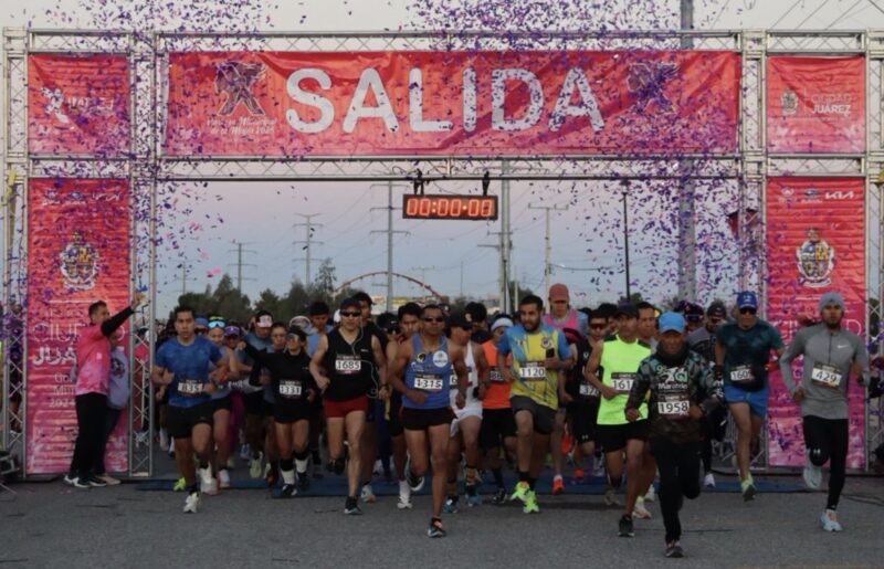 Disfrutaron en grande Carrera de la Mujer en Juárez