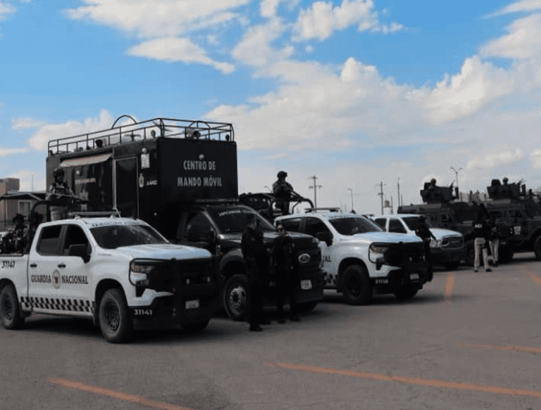 Operativos coordinados buscan contener violencia en Ciudad Juárez