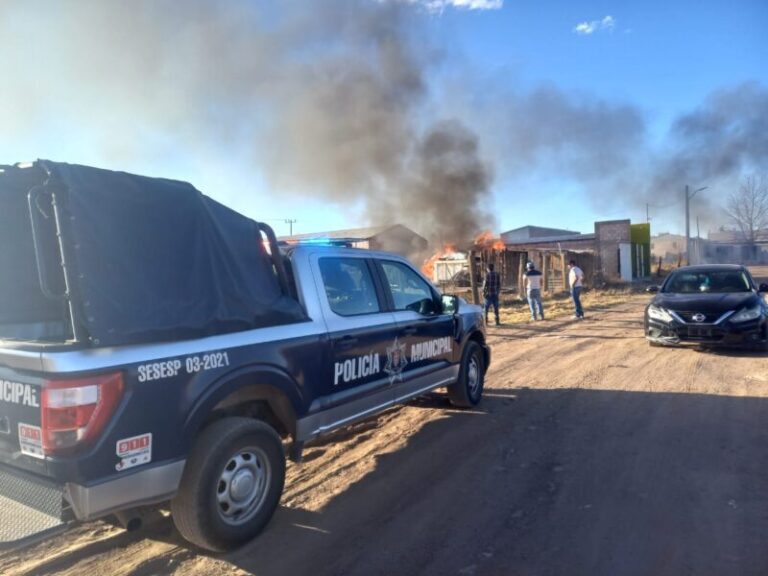 Deja incendio daños superan los 100 mil pesos en Cuauhtémoc