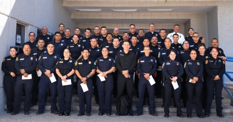 Reconocen a 73 elementos de Policía Municipal