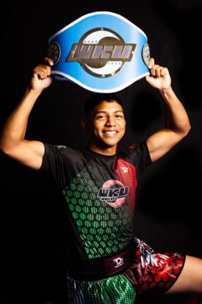 Rumbo a Bogotá: Karlo “El Guerrero Jr” representará a México en el Sudamericano de Kick Boxing en Colombia