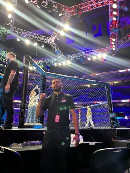 Alejandro Chavira hace historia; Es el primer Oficial chihuahuense en la UFC